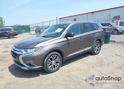 2017 Mitsubishi Outlander Es from USA, damaged, VIN JA4AZ2A3XHZ001611